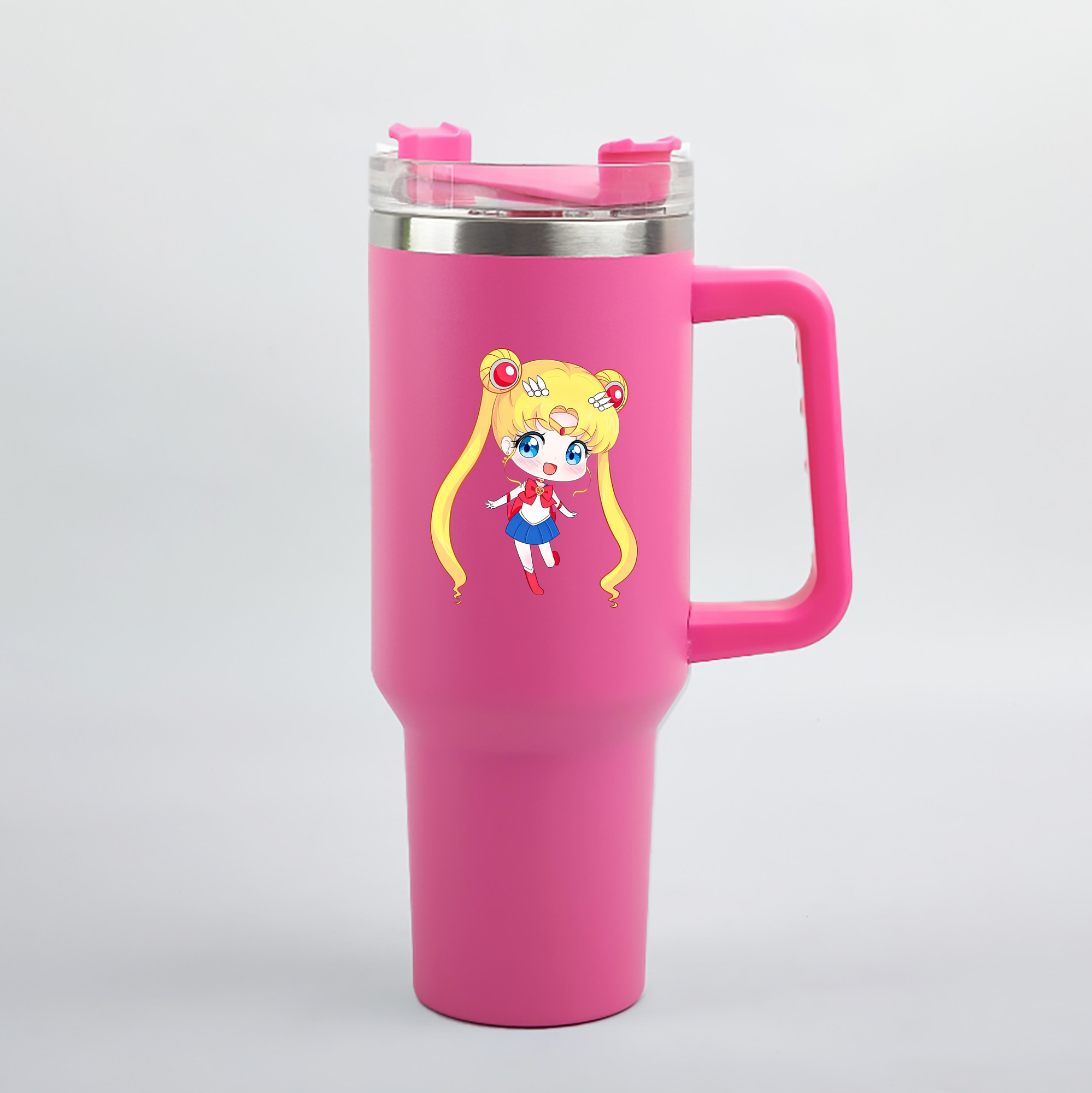 （画像用） 美少女戦士セーラームーン 月野 うさぎ つきの うさぎ Sailor Moon Tsukino Usagi 1200mL車用タンブラー（カラープリント）